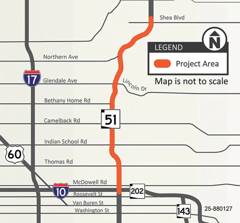 Work continues on SR 51 -- closures scheduled next two weekends
