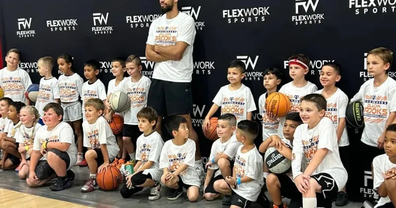 Suns forward Dillon Brooks empowering kids at youth basketball camp