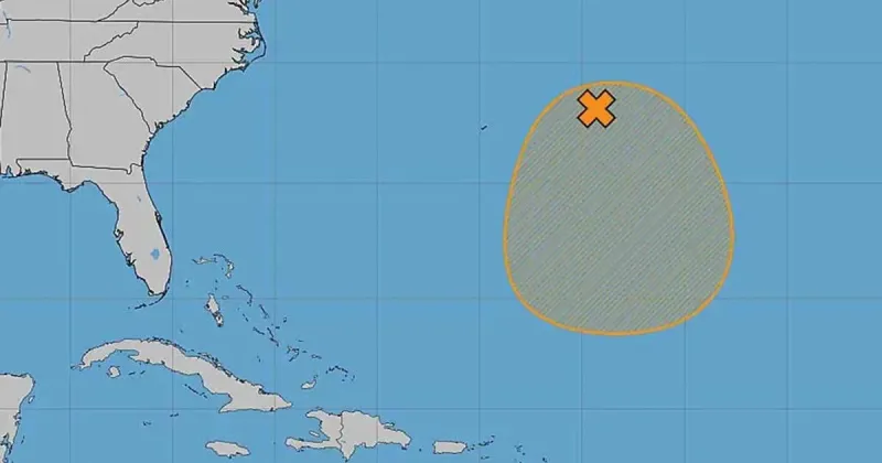 Hurricane center increases odds Atlantic system could develop