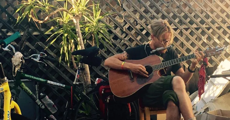 Bikes, busking and 2,000 miles later, Sean Golightly's debut memoir 'Seattle, at Least' is set for publication