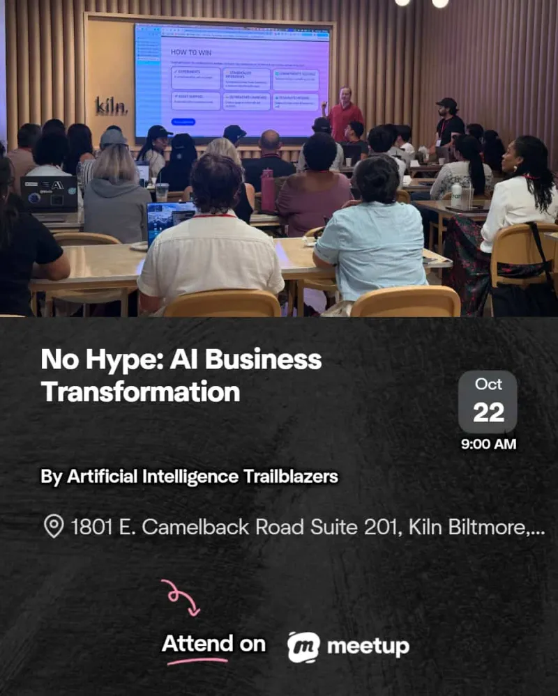 No Hype: AI Business Transformation