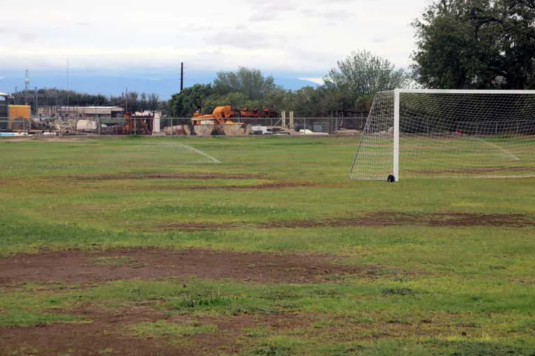 Thatcher struggling to keep park watered