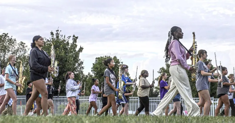 Bloomington Marching Raiders find a common language in 'Just My Type'