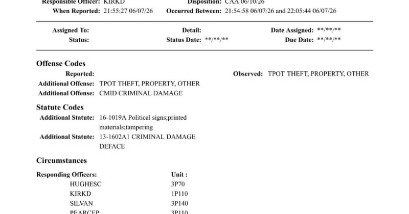 Woman accused of removing political signs plans to stand trial