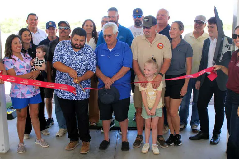 Ribbon cut on new Toptracer driving range at Mt. Graham Golf Club