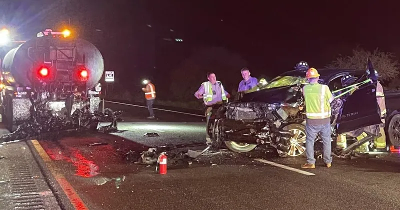 Man suffers life-threatening injuries in I-19 crash
