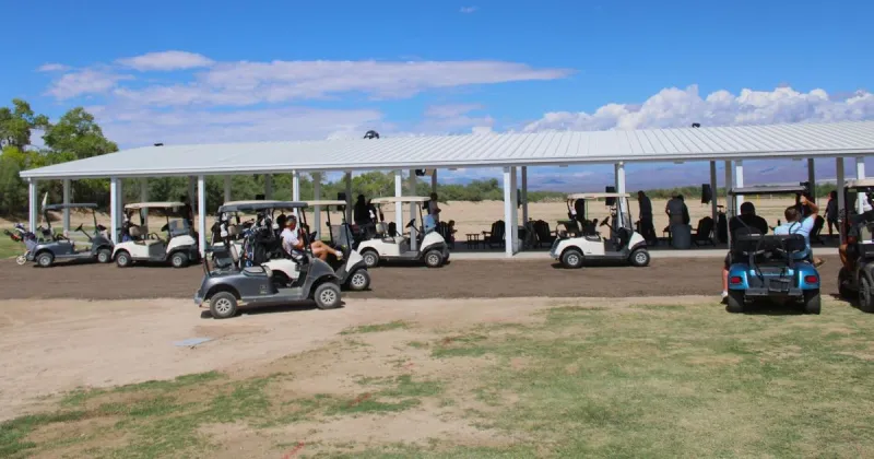 Mt. Graham Golf Club unveils Toptracer range