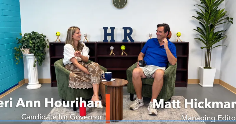 Teri Ann Hourihan says she's going to win. No, really.