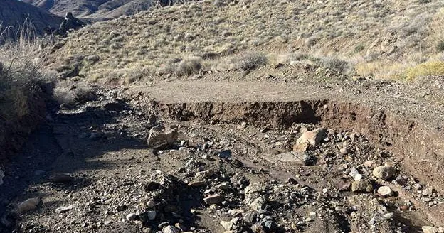 Titus Canyon Road to close Oct. 2 for flood repairs