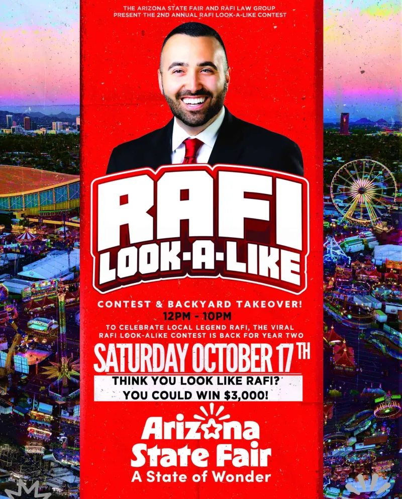 Want Free Admission to the Arizona State Fair? Dress Like Brandon Rafi!