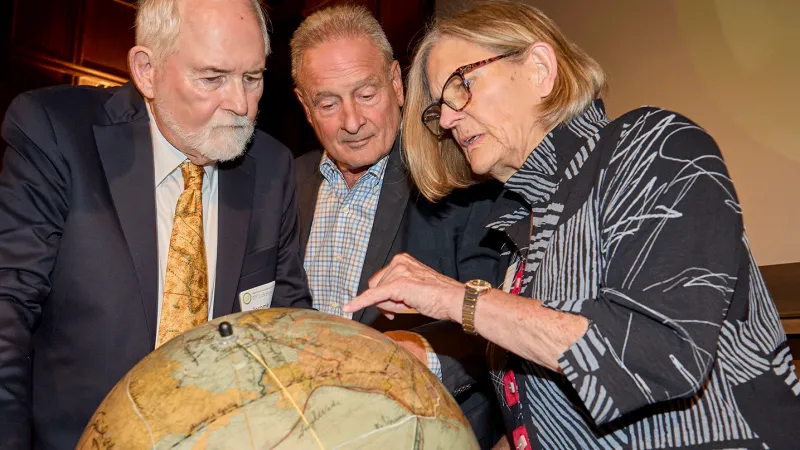 Historic explorers globe charts course for ASU