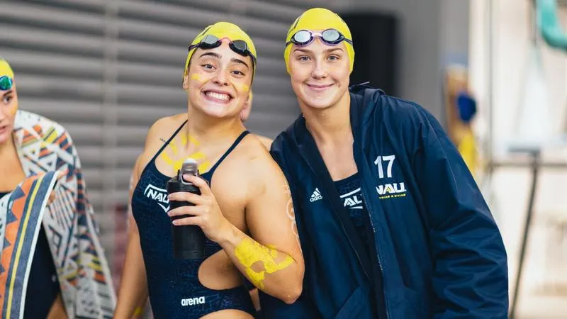 NAU Swimming and Diving to Compete in Blue vs. Gold