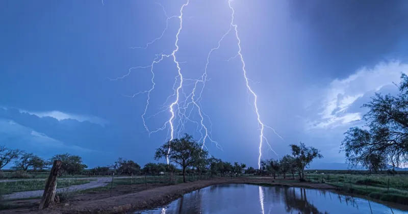 Wet monsoon pushes Sierra Vista rainfall well above average