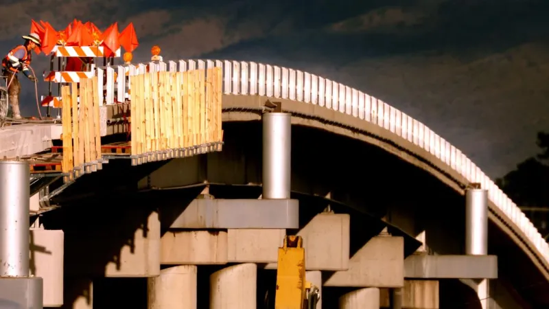 Bridge demolition