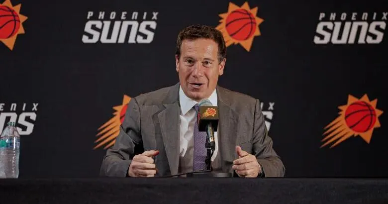 As optimism defines start of Suns camp, owner Mat Ishbia addresses offseason controversies at Media Day