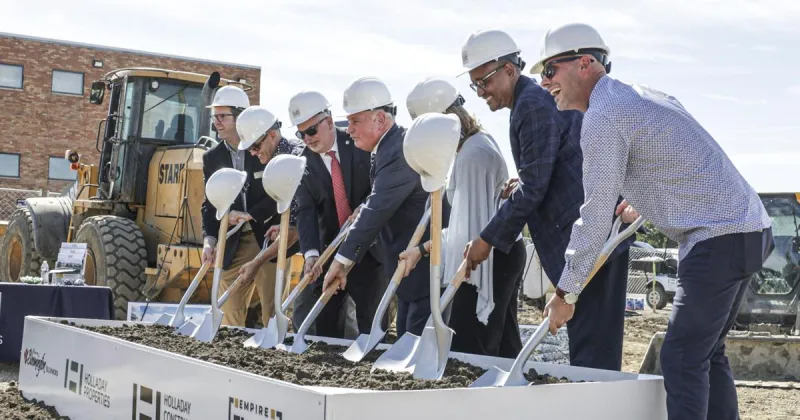 Bloomington celebrates groundbreaking on 210-unit Empire Flats project