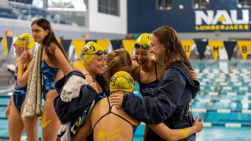 Gold Team Claims 59-45 Victory Over Blue Team in Blue vs. Gold Competition