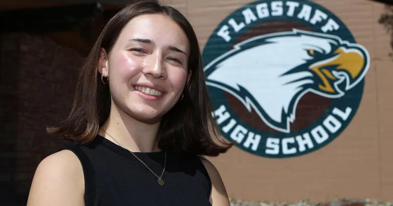 Flagstaff High's Overhiser is youngest person to attend NASA and Air Force conference to present research project