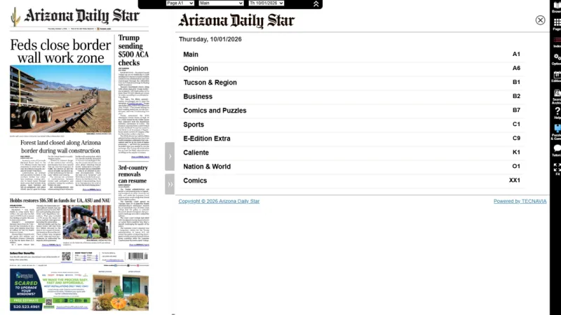Arizona Daily Star goes digital only for holiday