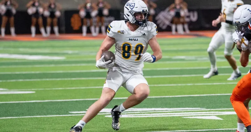 NAU football defeats No. 12-ranked Idaho State to close road trip on high note