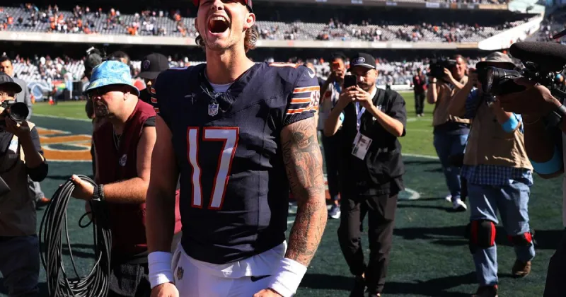 Tyson Bagent's 'full-circle moment' after an emotional win with the Chicago Bears is music to QB's ears