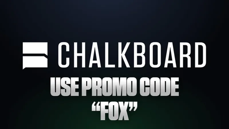 Chalkboard Promo Code FOX: Get a 100% Deposit Match Up to $100 + Free Square