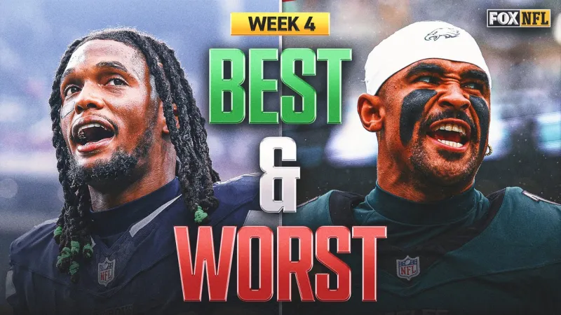 NFL Best And Worst: From CeeDee Lamb's Sizzle To The Eagles' Offensive Fizzle