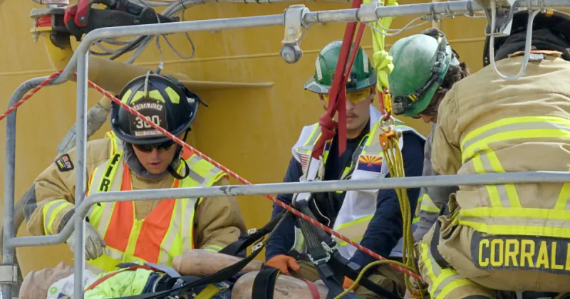 SRFD, Freeport hold mock training drill