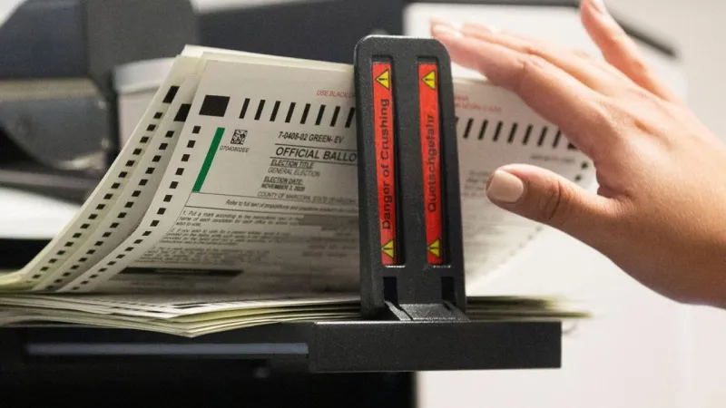 Trump slams Maricopa County recorder over mail-in ballots sent early