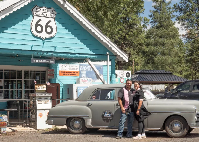 Serving a Slice of Route 66 in Parks