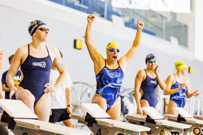 NAU Swimming and Diving to Host ASU in First Dual Meet of 26-27 Season