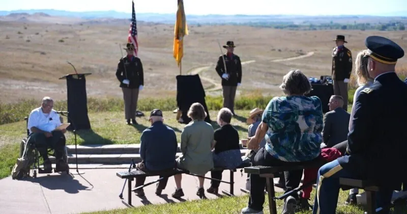 Stolen tombstone found inside wall, returned to Little Bighorn Battlefield