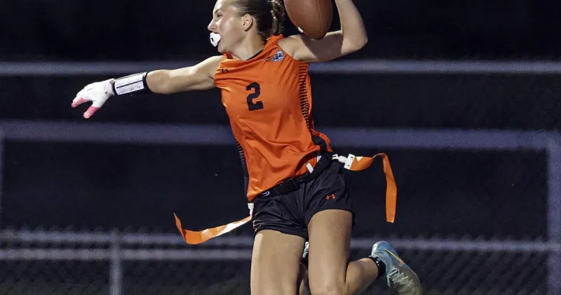 Regional championship defeat closes Normal Community flag football season