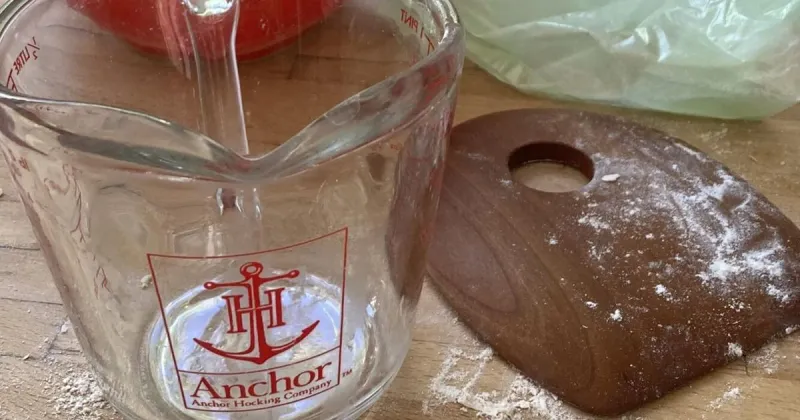 Letter from Home: Meditations on a dough scraper