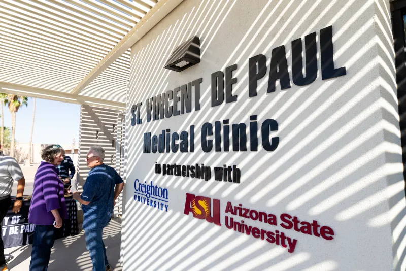 ASU partners with St. Vincent de Paul on new East Valley health clinic