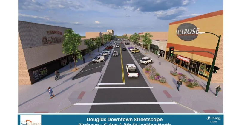 Douglas weighs streetscape costs, parking and drainage concerns