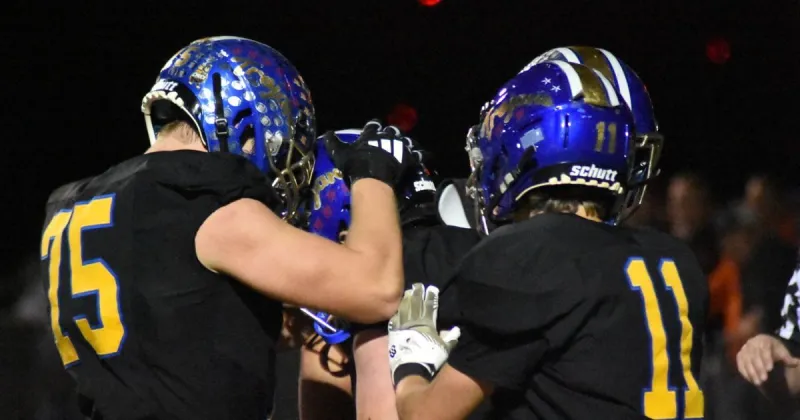 Maroa-Forsyth football's "A+" first half leads to compelling win over Olympia
