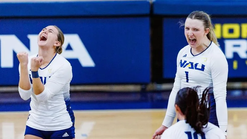 Stoddard Joins 1,000-Kill, 1,000-Dig Club in NAU Sweep of Montana