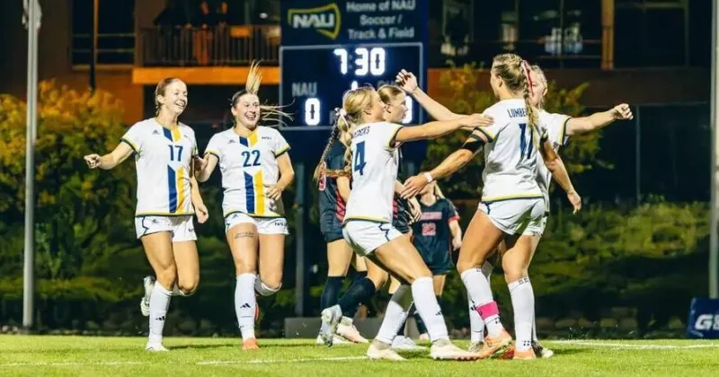 NAU ROUNDUP: Volleyball, soccer pick up big conference home wins Thursday night