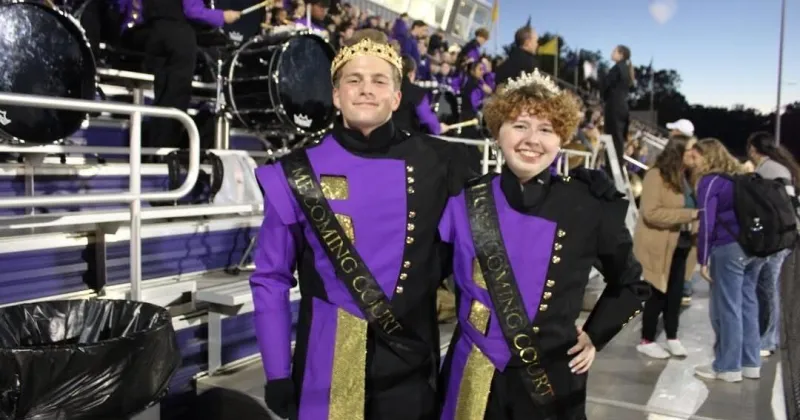 Bloomington High School crowns homecoming royalty