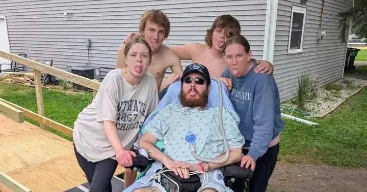 Fundraising aims to help Central Illinois man's family amid rare virus