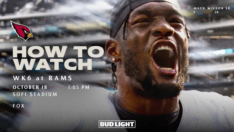 How To Watch: Cardinals vs. Rams, Week 6