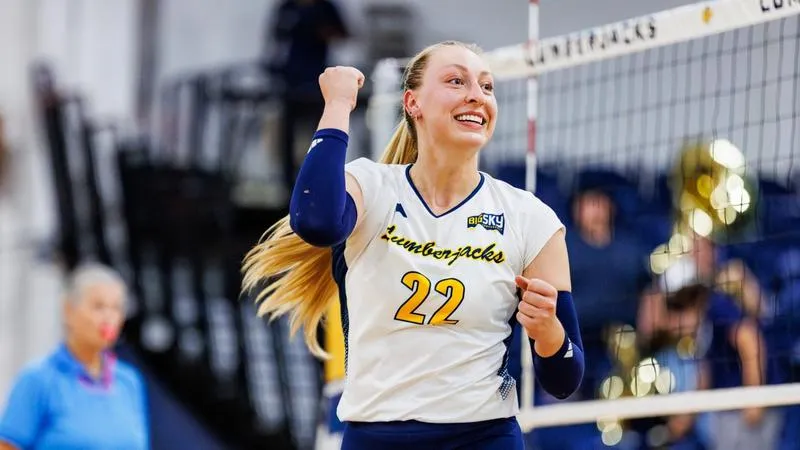 Quincey Coyle Named Big Sky Offensive Volleyball Player of the Week