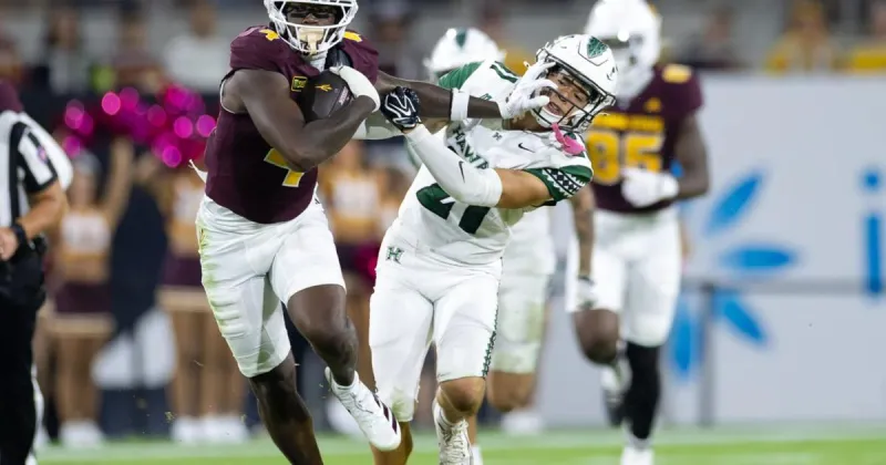 'No block, no rock': Arizona State receiver Omarion Miller hunting downfield opportunities