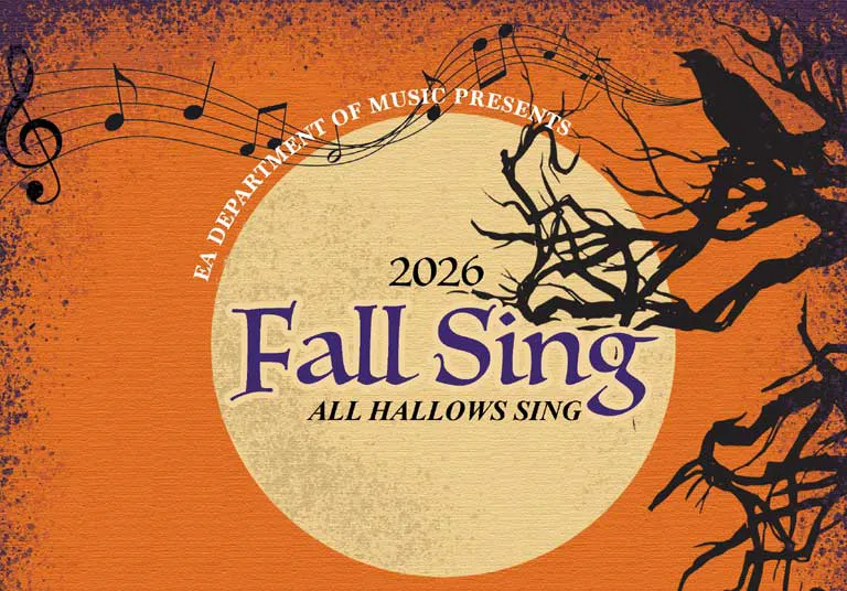 EAC's Fall Sing brings Halloween harmonies to the stage Oct. 23-24