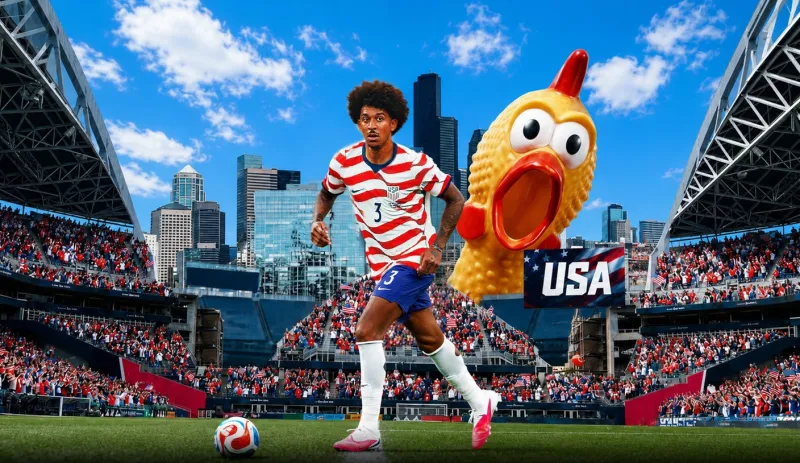 Fowl Play: Chris Richards' Lucky Rubber Chicken Joins USA On World Cup Tour