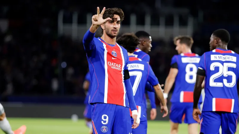 Ferran Torres Scores Hat Trick In Champions League Debut With PSG