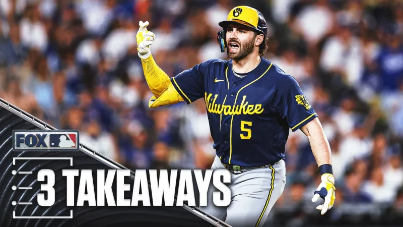 Brewers' Back-To-Back Spoils Dodgers' Three-Peat Hopes: 3 Takeaways From NLCS Game 3