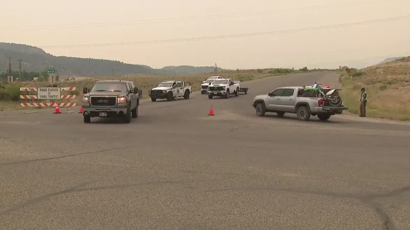Dry Creek Fire burning near Rifle 35% contained (Video)