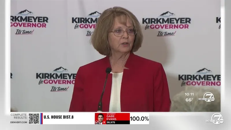 GOP primary for Colorado governor race too close to call (Video)